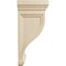 Ekena Millwork 7 1/2"W x 8"D x 17"H Traditional Recessed Corbel, Rubberwood COR07X08X17TRRW - alternate 2